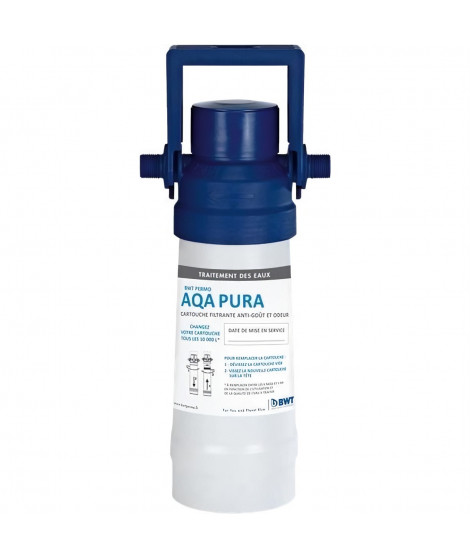 Filtre - BWT - AQA PURA - Filtre sous évier pour supprimer mauvais goût et odeurs