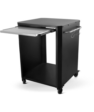 Chariot avec planche a découper - COZZE - 90300 - Inox