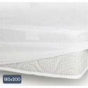 Protege-matelas - 180 x 200 cm x 25 cm - 100% Coton - 170 G/M2 - LOVELY HOME