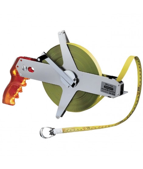 Mesure - STANLEY - 1-34-477 - Longue - 30 m x 12,7 mm - Ruban Acier - Mabolon Master II