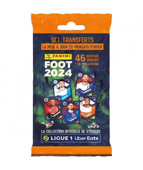 Stickers - PANINI - FOOT 2024 - Set mise a jour du mercato d'hiver