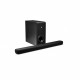 YAMAHA YAS-209 Noir - Barre de son 2.1 - Caisson de Basses sans Fil - 200 Watts -Bluetooth /Wi-Fi - Son 3D Surround DTS Virtu…