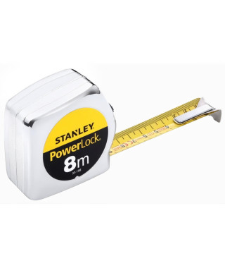 Mesure - STANLEY - 0-33-198 - 8 m x 25 mm - Powerlock Classic - ABS