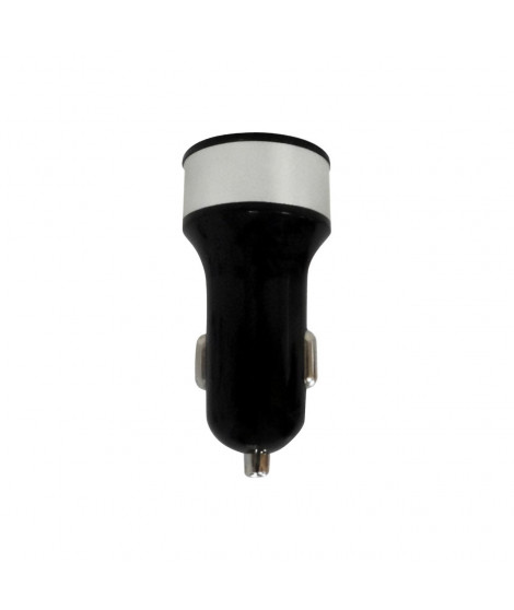 DHL Adaptateur allume-cigare - 12 - 24 V - 24 Watt - connecteurs de sortie : 2 - Noir