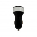 DHL Adaptateur allume-cigare - 12 - 24 V - 24 Watt - connecteurs de sortie : 2 - Noir