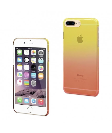 MUVIT LIFE Coque VEGAS Jaune/Rose Pour APPLE IPHONE 7/6/6S