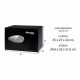 MASTER LOCK Coffre fort - Format M - 22,0 x 35,0x 27 cm