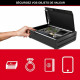 Master Lock Coffre-fort biométrique compact a acces rapide MLD08EB