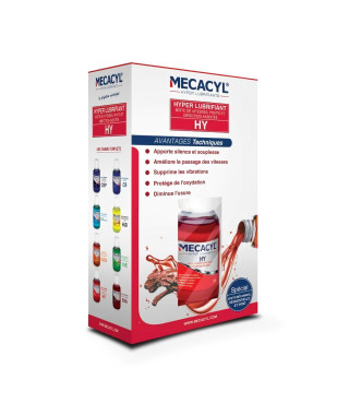 Hyper-lubrifiant - MECACYL - HY - Boîte de vitesses - Ponts - Hydraulique - 100 ml - Boîte
