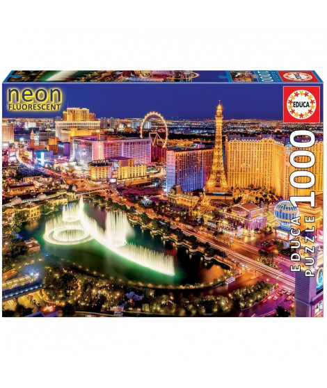 EDUCA - Puzzle - 1000 NEON LAS VEGAS