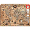 EDUCA -Puzzle -  EDUCA PUZZLE 1000 MAPPEMONDE