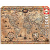 EDUCA -Puzzle -  EDUCA PUZZLE 1000 MAPPEMONDE