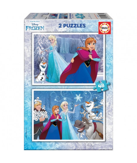 EDUCA - Puzzle - 2x48 LA REINE DES NEIGES (Nouveau)