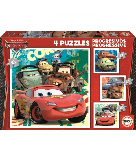 CARS Puzzle Puzzle Progressif