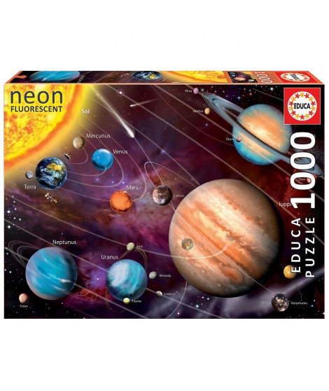 EDUCA - Puzzle Systeme Solaire 1000 pcs