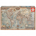 EDUCA - Puzzle Le Monde 1000 pieces