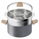 TEFAL G2669002 Natural Force Faitout Detox 24 cm + Couv + Panier vapeur, Antiadhésif, Thermo-Signal, Induction, Fabriqué en …