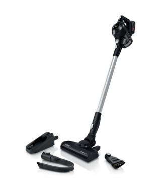 BOSCH BBS611BSC - Aspirateur balai multifonction sans fil - noir - aspirateur a main intégré - 2 vitesses - 30 mn d'autonomie