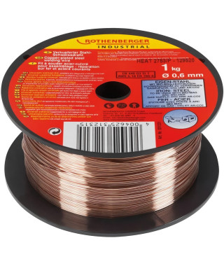 ROTHENBERGER Fil a souder pour poste -Acier/Cuivre - 0,6mm