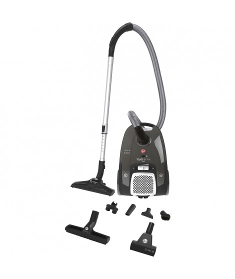 Aspirateur Traineau Sac - HOOVER Telios Extra TXL20PET - 700 W - 3,5 L - 69 dBA  - Spécial Animaux