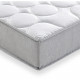Pack matelas 90x190 cm + couette + oreiller - 330 Ressorts ensachés - 5 zones de confort - 19 cm - Ferme - DEKO DREAM Springmax