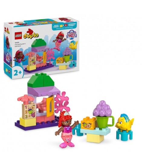 LEGO DUPLO | Disney 10420 Le stand de café d'Ariel et de Polochon - Set La Petite Sirene