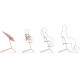 CYBEX - Chaise Haute Evolutive et Réglable Lemo 2 - Pearl Rose