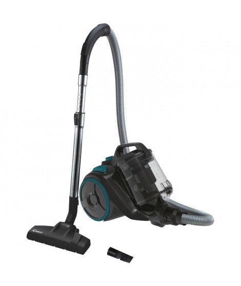 Aspirateur Traineau Sans Sac - CANDY CAF34HM - 800 W - Cassette 2,5 L - 79 dBA - Filtre HEPA 13 lavable