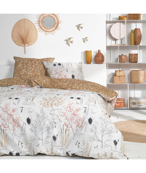 Parure de lit 2 personnes - TODAY - Sunshine 14.44 - 220 x 240 cm - 100% Coton imprimé