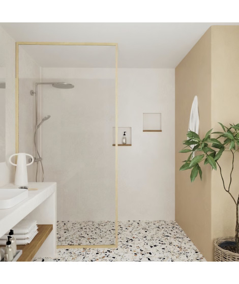 Paroi fixe - GELCO - ONLY effet bois - 90 x 210 / 265
