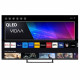 CONTINENTAL EDISON - CELED43SVQLD24B7 - TV QLED UHD 4K - 43'' (109cm) - Smart Vidaa - Wifi Bluetooth - 3xHDMI - 2xUSB - Noir