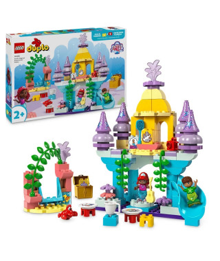 LEGO DUPLO | Disney 10435 Le palais sous-marin magique d'Ariel - Poupée La Petite Sirene