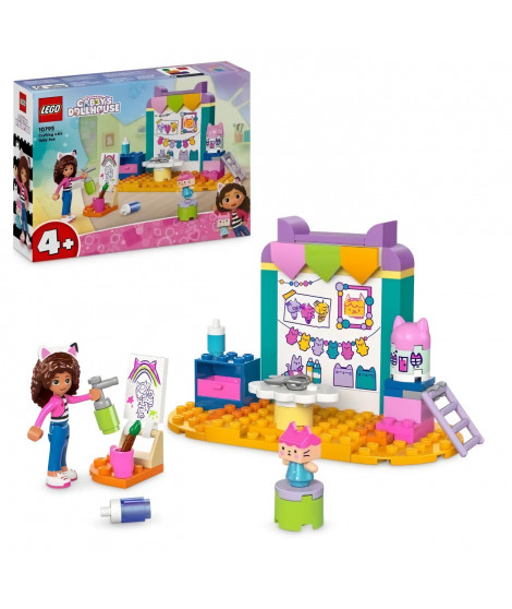 LEGO Gabby et la maison magique 10795 Bricolage avec Bébé Boîte, Jeu de rôle pour enfants