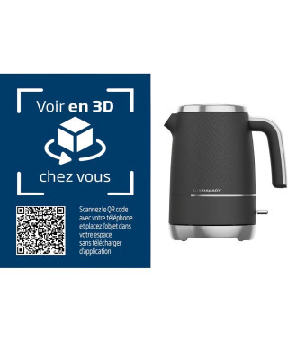 Bouilloire électrique - BEKO - WKM8306B - 1,7 L - 3000 W - Noir