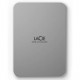 Disque dur portable externe - LACIE - Mobile Drive v2 - USB 3.1-C - 4To - Gris (STLP4000400)