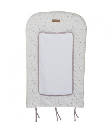 Matelas a langer + Housse avec 1 éponge imperméable - DOMIVA - LILAS