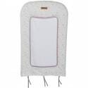 Matelas a langer + Housse avec 1 éponge imperméable - DOMIVA - LILAS