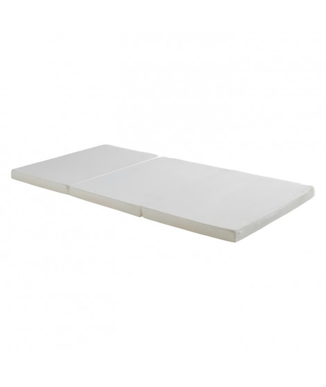 Matelas de Voyage Bébé - Pliant - 60x120x4 cm - Pliable : Idéal pour couchage d'appoint - Déhoussable