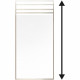 Paroi fixe - GELCO - ONLY Gold - 100 x 210 / 265