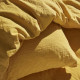 Parure de lit - TODAY - 123669 - 2 personnes - 260x240cm - Gaze de coton unie - Ocre