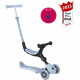 Trottinette 3 roues évolutive - GLOBBER - ACTIVE ECOLOGIC - Bleu Cassis - Plastique recyclé - Porteur Siege large 15 mois a 9…