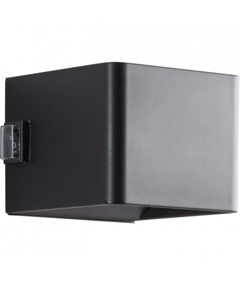 Applique magnétique d'extérieur - ISEO - BRILLIANT - Rechargeable - Noir - LED - Détecteur - 4W - 300lm - 3000K - USB