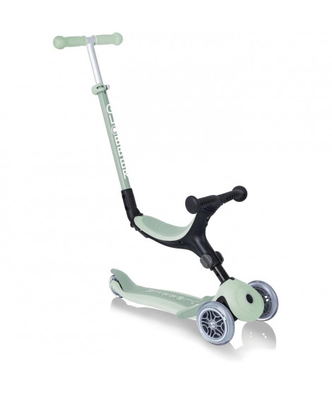 Trottinette 3 roues évolutive - GLOBBER - ACTIVE ECOLOGIC - Pistache - Plastique recyclé - Porteur - Siege large - 15 mois a …