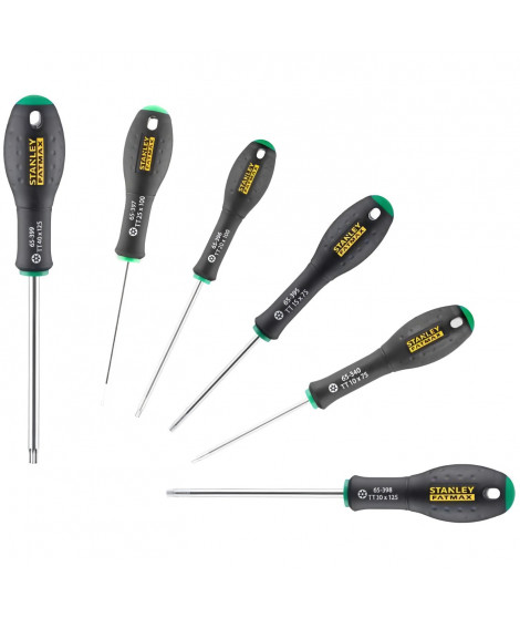 Jeu de 6 Tournevis - STANLEY FATMAX - 0-65-099 - Tamper Torx
