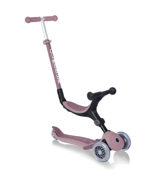 Trottinette 3 roues évolutive - GLOBBER - ACTIVE ECOLOGIC - Framboise - Plastique recyclé - Porteur - Siege large - 15 mois a…