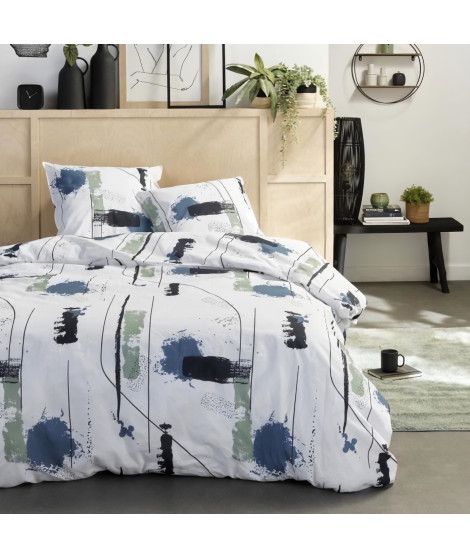 Parure de lit 2 personnes - TODAY - Sunshine 16.2 - 220 x 240 cm - 100% Coton imprimé