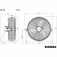Ventilateur sans fil - METABO - AV 18 - 18 V - Carton