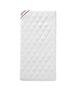 Matelas Bébé Parfait - 70x140x10 cm - 2 Faces : Été / Hiver - Déhoussable - Anti Acarien
