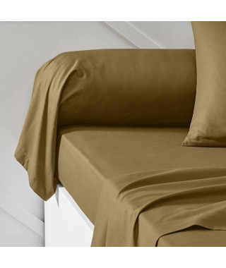 Taie de traversin - TODAY - Essential - 45 x 185 cm - 100% coton - Bronze
