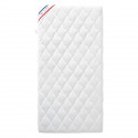 Matelas Bébé Climatisé - 70x140x10 cm - Reversible - Déhoussable - Anti Acarien - Fabrication Française
